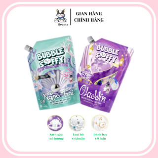 Thùng 2 Túi Nước Giặt Xả Hương Nước Hoa Bubble Soffy 3.6kg