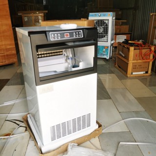 (hàng có sẵn)Máy làm đá viên 120kg/24h- chức năng lọc nước làm đá sạch