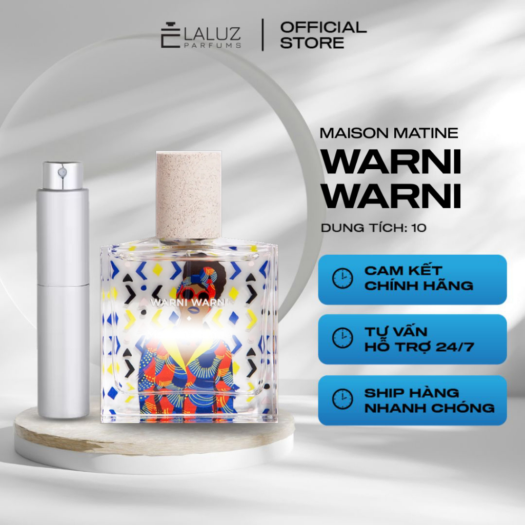 [LALUZ] Nước hoa Warni Warni 10ml