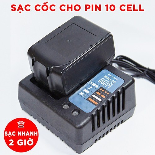 Bộ sạc pin 10 cell , 15 cell, 20 cell Chân Makita Phổ Thông 40mm