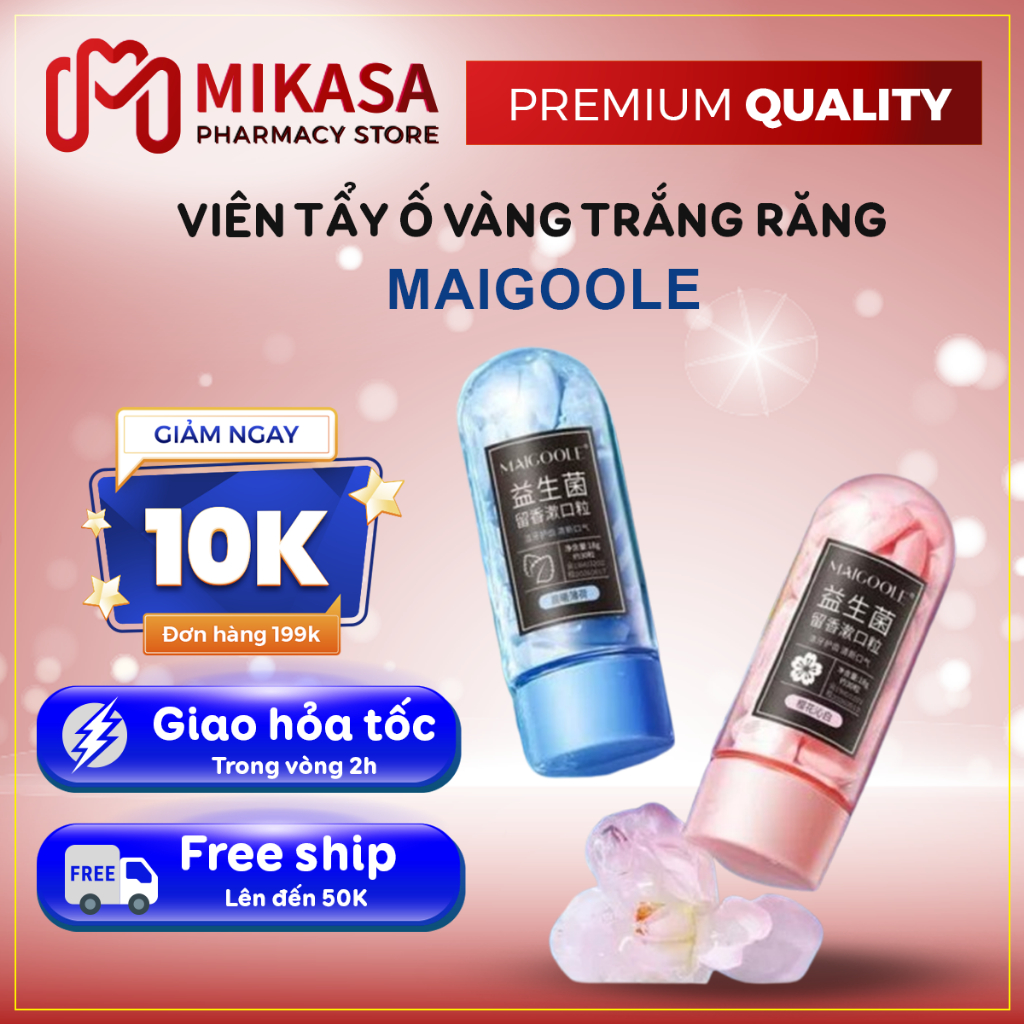 Viên Nhai Kem Đánh Răng HAPIKO MAIGOOLE – Hơi Thở Thơm Mát, HAPIKO Răng Trắng Sáng, Sạch Mọi Ngóc Ngách