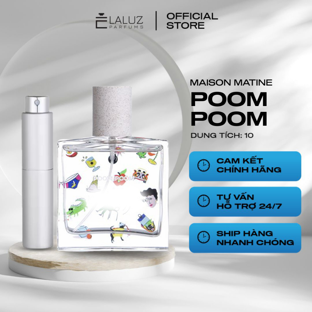 [LALUZ] Nước hoa Poom Poom 10ml