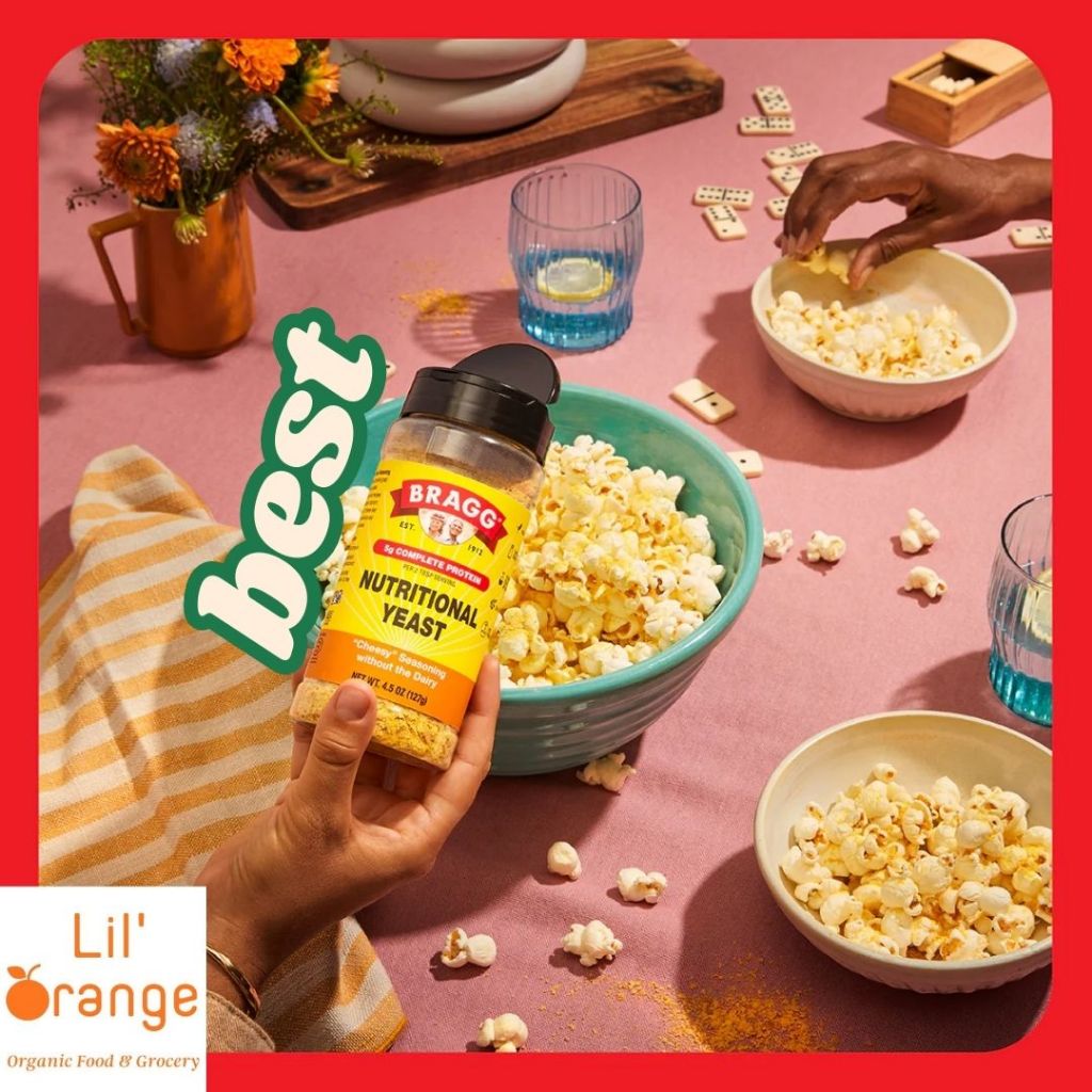[CHÍNH HÃNG] Men Dinh Dưỡng BRAGG 127g - Gia Vị Cho Người Ăn Chay Và Bé - Bragg Nutritional Yeast