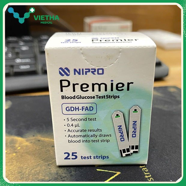 Máy Đo Đường Huyết NIPRO PREMIER ALPHA - Máy Thử Tiểu Đường Nhật Bản