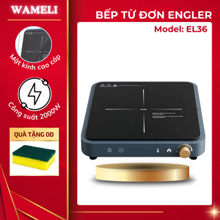 Bếp từ đơn cao cấp Engler EL36 công suất 2000W mâm nhiệt 200mm dẫn nhiệt nhanh đều