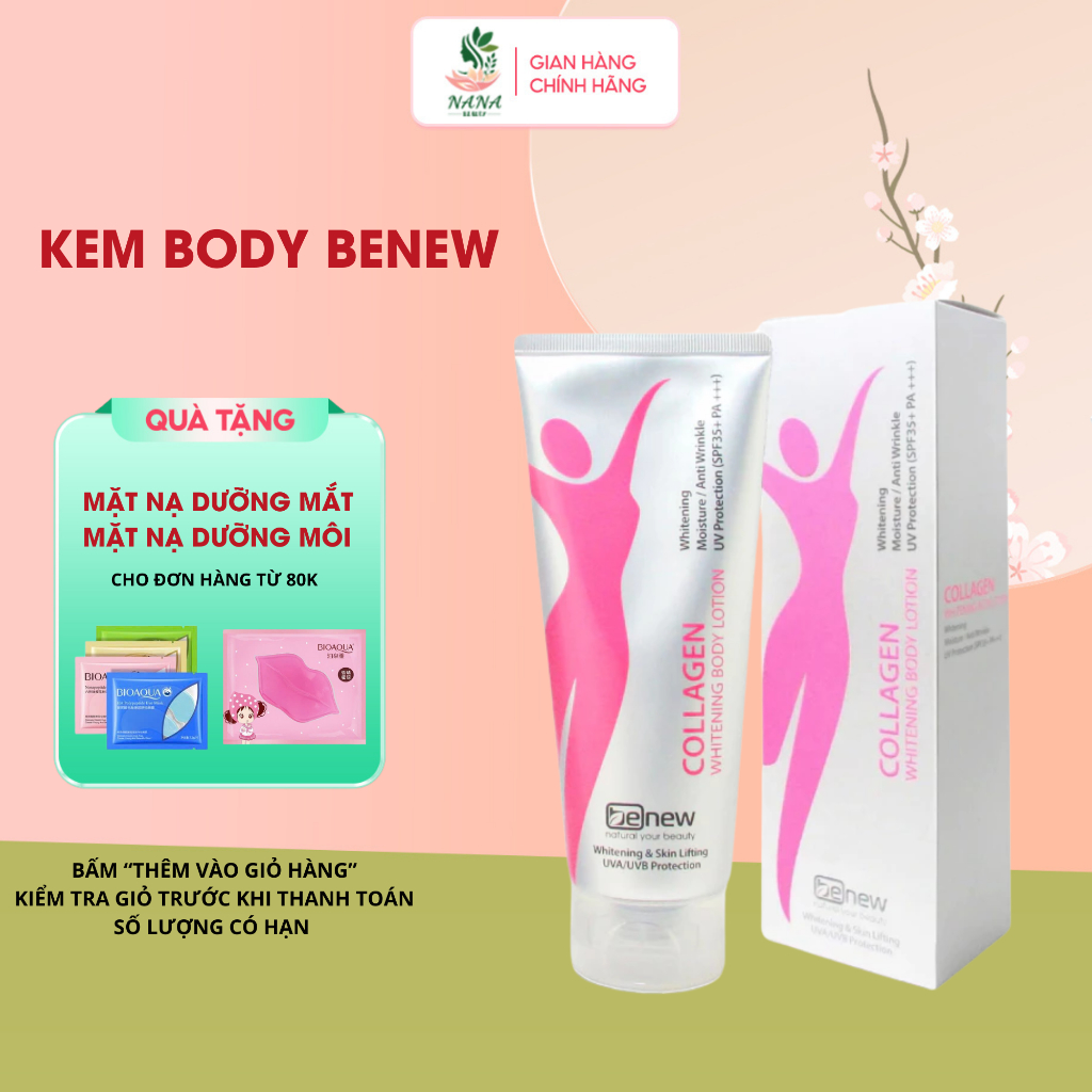Kem Body BENEW 🔻Dưỡng Trắng Da🔻