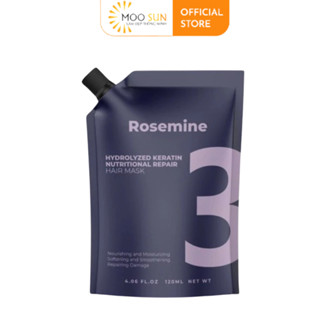  Mặt nạ ủ tóc giúp phục hồi ngăn ngừa gãy rụng Rosemine Keratin thuỷ phân 120ml 