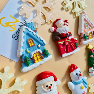 Nam châm hít dán trang trí tủ lạnh chủ đề Giáng sinh