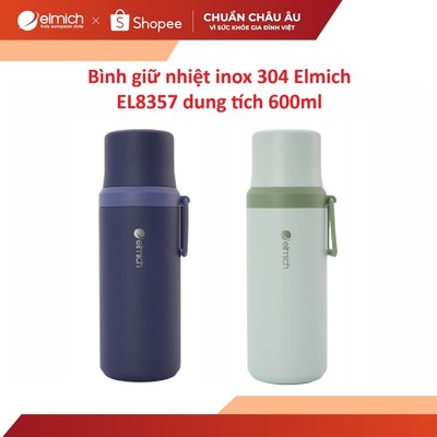 Bình giữ nhiệt inox 304 Elmich EL8357 dung tích 600ml