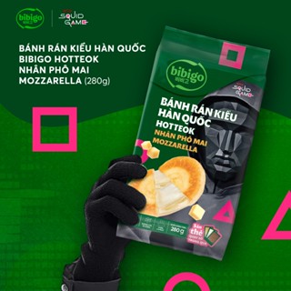 [Hỏa tốc] Bánh rán Hàn Quốc Hotteok bibigo - nhân Phô mai Mozzarella (4 bánh to nhân đầy)