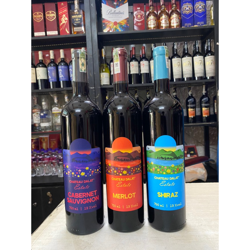 Vang Chateau Dalat ESTATE 13% 750ml