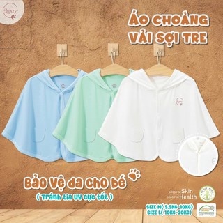  Áo Choàng Cho Bé Luxry Chống Gió Chống Nắng Vải Sợi Tre Tai Thỏ Siêu Đáng Yêu Từ 5 Đến 20 kg 