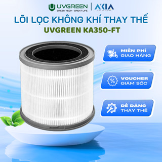 Lõi lọc diệt khuẩn cho Máy lọc không khí UVGREEN KA350 FT - Hepa H13, Lọc 3 lớp, Bụi mịn