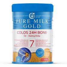 Sữa Pure Milk Gold Colos 24H Bone IQ 900g xương khớp
