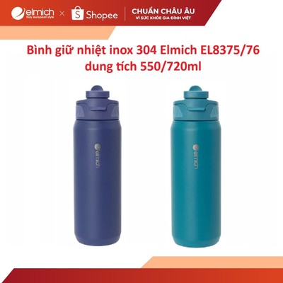 Bình giữ nhiệt inox 304 Elmich EL8375/76 dung tích 550/720ml