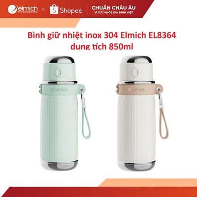 Bình giữ nhiệt inox 304 Elmich EL8364 dung tích 850ml