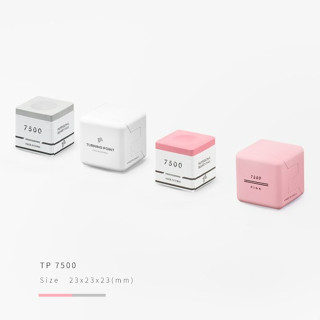  Lơ TP 7500 Xám  Hồng hộp nam châm tĩnh điện bida  1 viên  