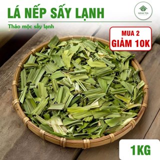 Lá nếp sấy lạnh 1kg, lá dứa khô, trà lá nếp giảm tích tụ đường trong máu, dành cho người tiểu đường