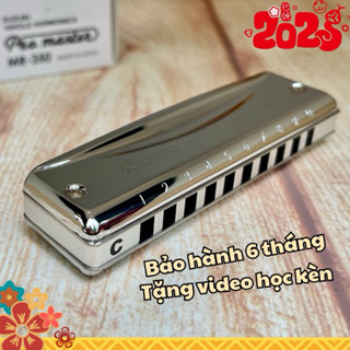 Kèn harmonica 10 lỗ Diatonic Suzuki ProMaster Mr-350