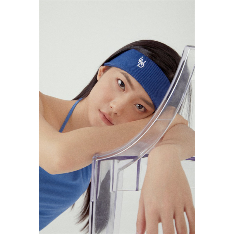 Băng đô thể thao nữ, băng đô Navy Headband co giãn thoáng mát thời trang thể thao LND