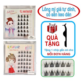 Lông mi giả Thần Tiên Tỷ Tỷ loại tự dính, có sẵn keo dán, tái sử dụng nhiều lần (mỹ phẩm)