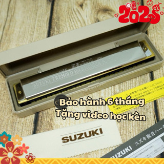 🎶 Kèn Harmonica 24 lỗ 🎵 Hàng Nhật Suzuki Tremolo 2-Timer SU-24 chính hãng