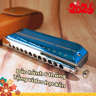 Kèn Chromatic 12 lỗ Cao cấp Easttop EAP-12 Performer