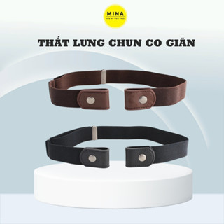  Thắt lưng chun co giãn bằng vải thun có nút bấm tiện lợi TH0058 