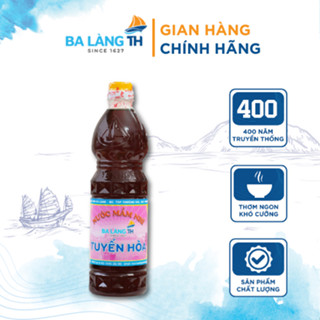 Nước Mắm Nhĩ Cá Cơm Ba Làng TH 800ml