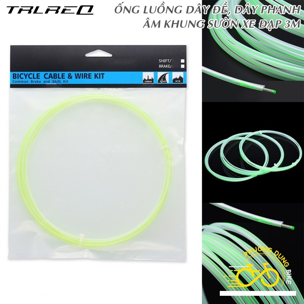 3m Ồng luồng dây phanh dây đề cho âm khung sườn xe đạp TRLREQ