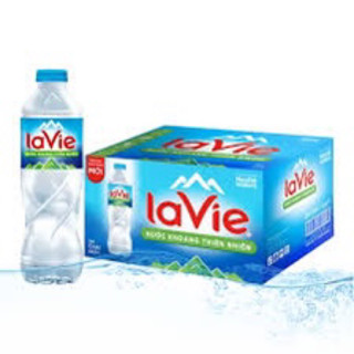 [ hỏa tốc] ( có quà tặng) thùng 24 chai nước suối Lavie 500ml