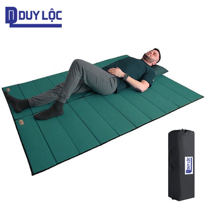 Đệm Gấp Ngủ Trưa Văn Phòng khổ rộng 2 người nằm - Nệm đơn cá nhân 1 người gấp gọn