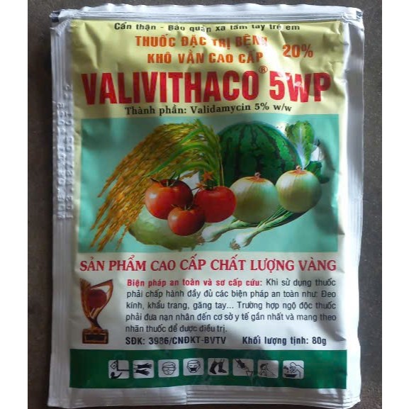 Thuốc trừ bệnh Valivithaco 5WP 80g