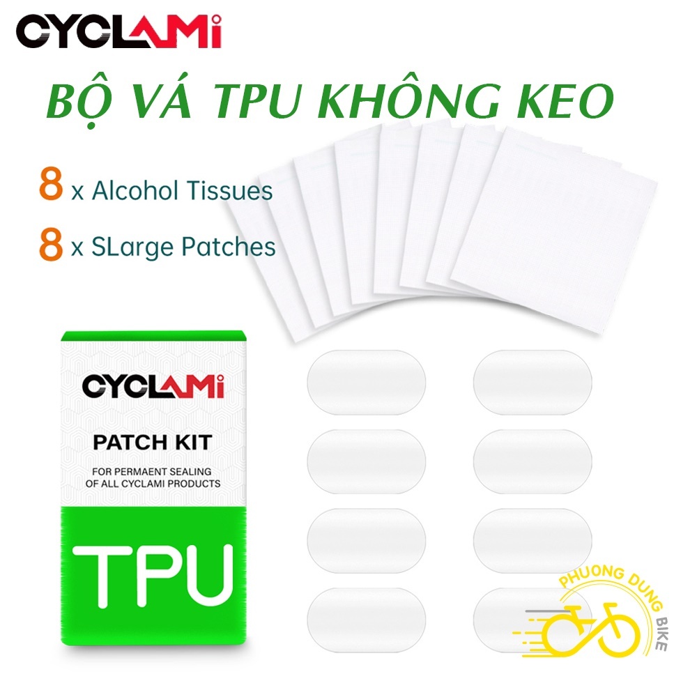 Bộ vá săm TPU không keo CYCAMI