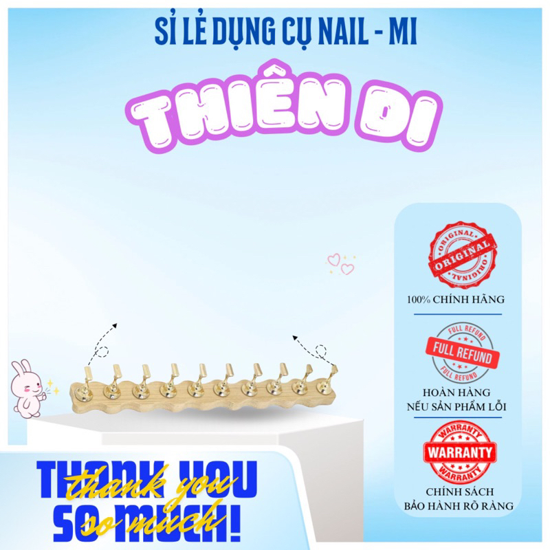 Đế dán móng giả làm Nail box , tập sơn - Sỉ Lẻ Đồ Nail Mi Thiên Di