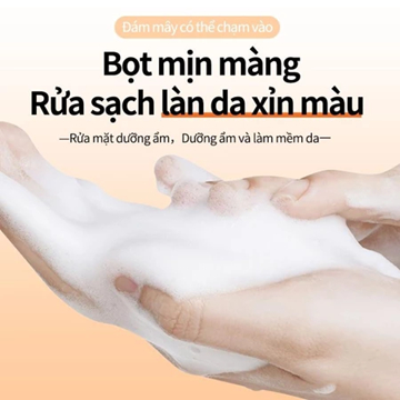 Sữa rửa mặt Vitamin C Niacinamide KANGYAN - Sữa rửa mặt trắng da Niacinamide tinh chất Vitamin C trẻ hóa, mờ thâm sạm