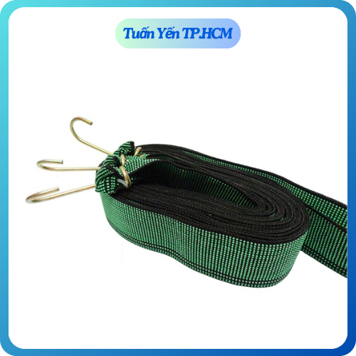 Dây ràng Pallet cố định hàng hóa - buộc hàng trên xe máy ( dây gân dẹp )