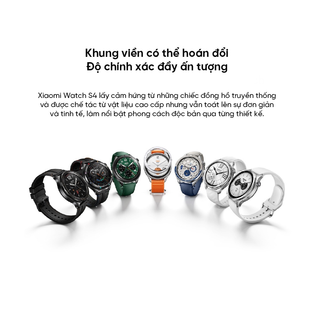 Đồng hồ thông minh Xiaomi Watch S4 - Màn hình AMOLED 1.43 inch - Pin 486mAh hoạt động lên đến 15 ngày | BigBuy360 - bigbuy360.vn