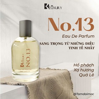 Nước Hoa NO.13 BK Luxury Nước HOa UniSex - Hương Thơm Bí Ân, Quyến Rũ Và Cá Tính