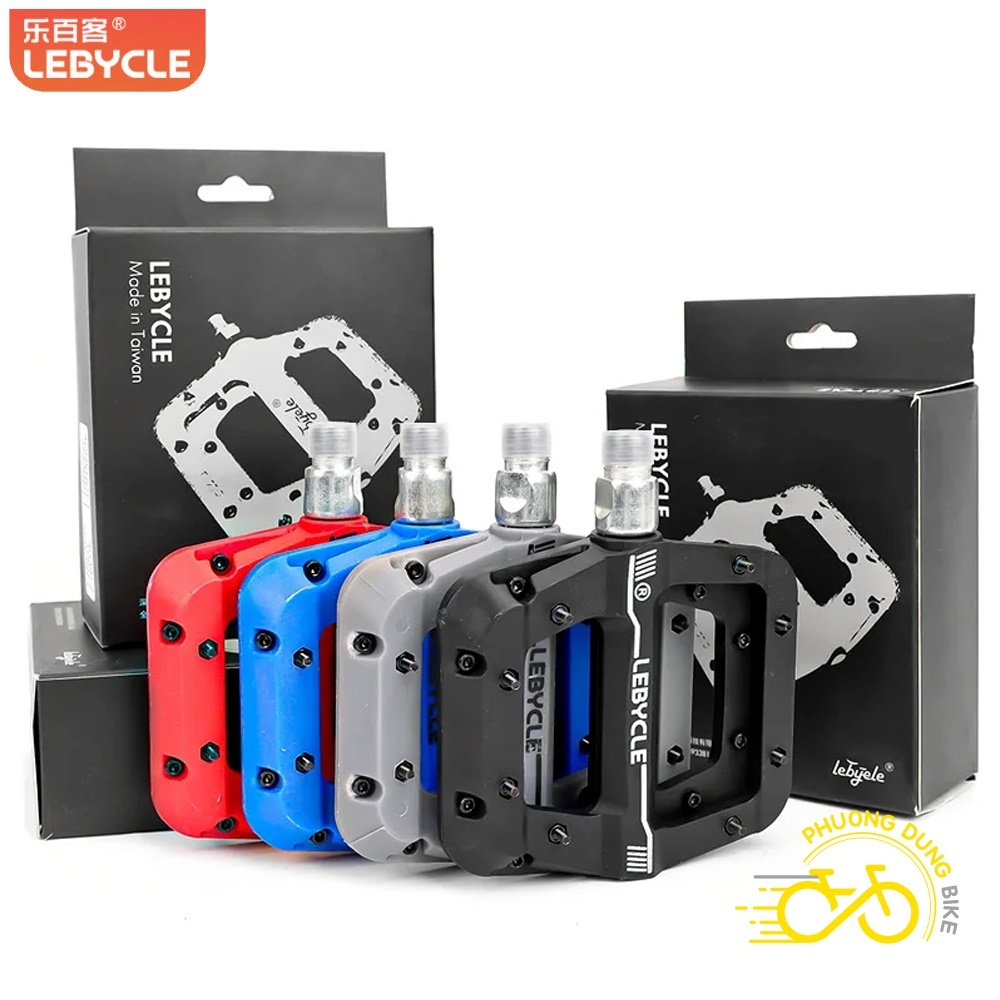 Pedan bàn đạp nhựa bạc đạn xe đạp LEBYCLE