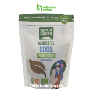 Đường dừa hữu cơ NaturGreen 300g Đường mật hoa dừa Coconut sugar
