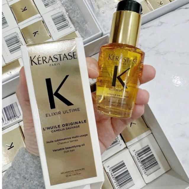Dầu dưỡng bóng tóc Tóc KERASTASE Elixir Ultime