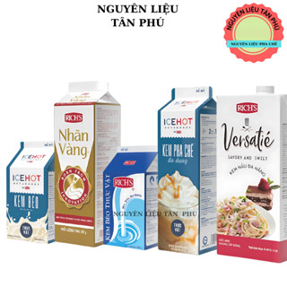 Kem béo thực vật, kem pha chế các loại - Giao hỏa tốc HCM