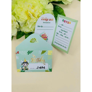 thiệp sinh nhật,thôi nôi,đầy tháng( sét 10 thiệp )