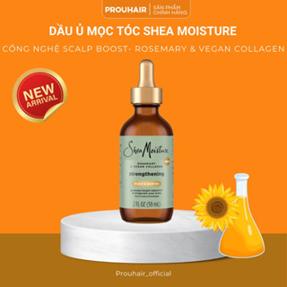 Dầu Dưỡng Tóc Shea Moisture Rosemary Và VEGAN Collagen Thực Vật Giúp Tóc Chắc Khỏe 59ml