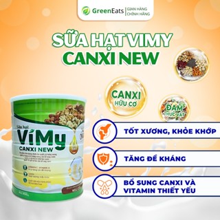 Sữa hạt ngũ cốc Bổ Sung Canxi Vimy, Nutri Vimy Canxi Nano Lon 900gram,cung cấp canxi tốt cho xương khớp