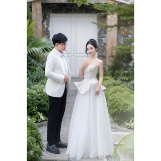 Váy đi bàn đi tiệc chụp ảnh cưới tuyệt đẹp chính hãng Lan Lan Design kèm ảnh thật