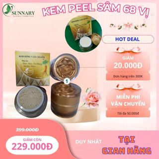 (Tặng serum KB) kem đông y tái tạo hoa hồng, kem nén mềm 68 vị giúp xoá tan mụn,nám, thâm sạm