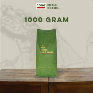 Cà phê bột rang xay Robusta Cộng Cà Phê 1kg