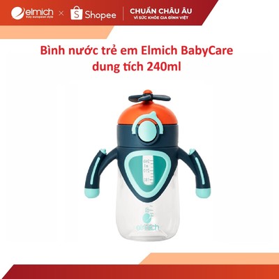Bình nước trẻ em Elmich BabyCare dung tích 240ml